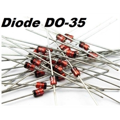 1N914 - Diodo 1N914, DS448 - Diodo de Sinal, Rectifier Diode Small Signal Switching 100V 0.3A - Axial 2Pin, DO-35 - Diodo 1N914, DS448 - Diodo de Sinal, Rectifier Diode Small Signal Switching